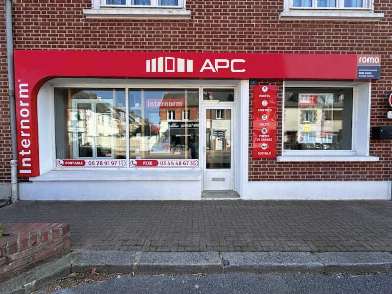 Le showroom de notre entreprise de fenêtres près de Beauvais (60)